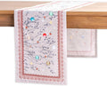 Maison d' Hermine Table Runner 100% Cotton Single Layer Table Runners 90 inches Long for Thanksgiving Christmas Decorations Home Kitchen Dining Party Wedding (Fairy Christmas, 14.5" x 90")