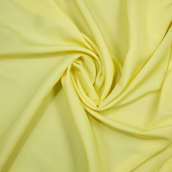 Gee Di Moda Rectangle Tablecloth - 60 x 126 Inch Yellow Table Cloth for 8 Foot Rectangle Table - Heavy Duty Washable Fabric - for 8 Ft Buffet Table, Holiday Party, Dinner, Wedding & Baby Shower
