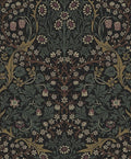NextWall Seabrook Designs Victorian Garden Floral Vintage Prepasted Wallpaper (Blacksmith & Cliffside)