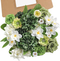 Green Artificial Flowers Combo Set Fake Flower Leaf Box with Stemst for DIY Wedding Bridal Bouquet, Centerpieces, Home Decor, Floral Arrangement Decor