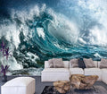 Cliouar-Ocean Mural Wallpaper Peel and Stick 160" x 114"