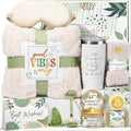 Self Care Gifts for Women Get Well Soon Gifts Basket, Birthday Gifts for Women Care Package Relaxing Spa Gifts Thinking of You Gifts w/ Blanket, Unique Christmas Gifts for Mom Her Friend Sister Wife