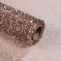 Flower Wrapping Mesh Florist Bouquet Gift Packaging DIY Snow Dot Yarn Floral Bouquet Craft Net Paper Florist Supplies 1Roll 19.7inch x 4Yard (Coffee)