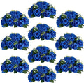 Flower Centerpieces for Wedding Tables: Wedding Table Decorations Royal Blue Flower Balls Centerpieces for Engagement Cerebration Party Center Pieces 10 Packs