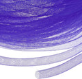 Mesh Tube Ribbon 25 Yards, 10mm Elastic Fabric Ribbons Mesh Tubing for Crafts/Gift Wrapping/Flower Bouquets/Wedding/Birthday/Holiday/Wreaths Christmas/Decoration[Dark Purple]