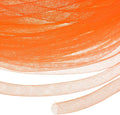 Mesh Tube Ribbon 25 Yards, 10mm Elastic Fabric Ribbons Mesh Tubing for Crafts/Gift Wrapping/Flower Bouquets/Wedding/Birthday/Holiday/Wreaths Christmas/Decoration[Orange]