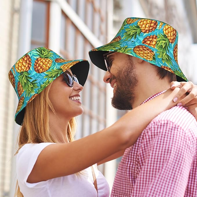 Bucket Hat Summer Beach Fisherman Cap Packable Sun Hats