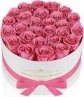 Perfectione Roses 27 Roses in a Box, Mothers Day Rose, Preserved Flowers for Her, Flowers for Delivery Birthday Gifts for Women (Pink)
