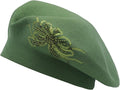 Winter Women French Beret Hat Kaschmir Solid Color Knitted Berets
