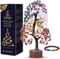 Chakra Crystal Tree, Gem Stones And Crystals, Spiritual Decor, Crystal Tree Of Life, Home Decor Gifts, Crystals Tree, Money Tree, Healing Crystal Gifts, Chakra Crystals, Crystals Gifts For Women
