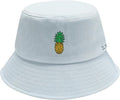 ZLYC Unisex Fashion Embroidered Bucket Hat Summer Fisherman Cap for Men Women