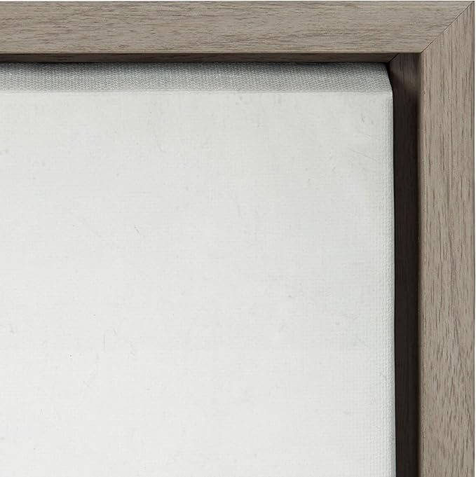 Kate and Laurel Sylvie Succulent 5 Framed Canvas by F2 Images, 18x24 Gray
