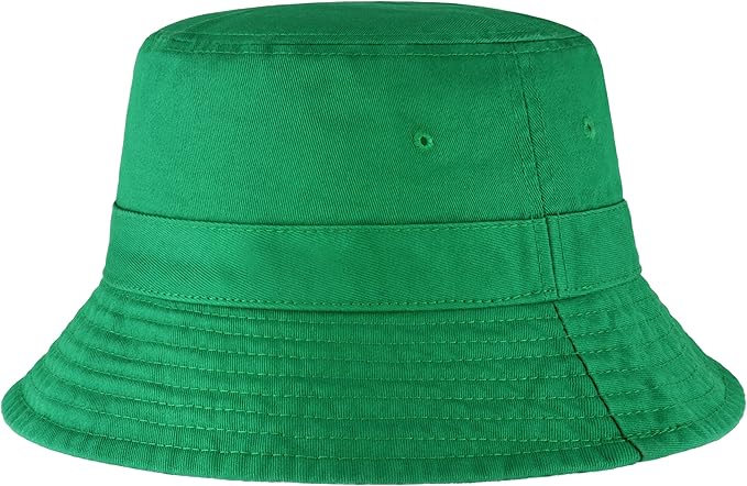Hot Summer Bucket Hat - Trendy Cotton Sun Hat for Beach, Golf, Fishing - Fun Outdoor Vacation Boonie for Men and Women
