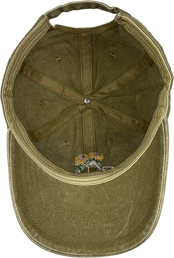 Sunshine Flower Trucker Hat Sun Baseball Cap for Women Snapback Adjustable Hats Gift
