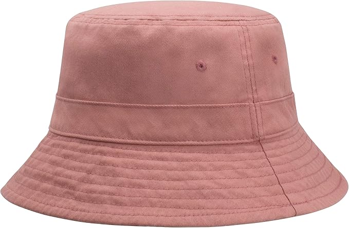Hot Summer Bucket Hat - Trendy Cotton Sun Hat for Beach, Golf, Fishing - Fun Outdoor Vacation Boonie for Men and Women