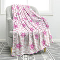 Jekeno Abstract Checkered Stars Throw Blanket Gifts for Women Girls Her, Birhtday Christmas Graduation Gifts for Her, Soft Microfiber Blankets Checkerboard Decor for Home Bed Couch
