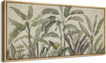 SIGNFORD Extra Large Framed Canvas Print Wall Art Tropical Corn Plant Botanical Illustrations Modern Art Calm Warm for Living Room, Bedroom, Office - 60"x30"