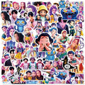 Demon Hunters Movie Stickers, 60 PCS Korean Cartoon Kpop Stickers for Water Bottles, Waterproof Vinyl Decal for Teen Girls Boys Adult Laptop Skateboard Phone Case Guitar Travel Case Bike Notebook