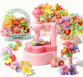 Unitour DIY Flower Bouquet Craft Kits，Arts and Crafts Flowers Market Toy for Kids，Birthday Gift for 4 5 6 7 8 9 10 Year Old Girl Boy (Flower Craft Kits)