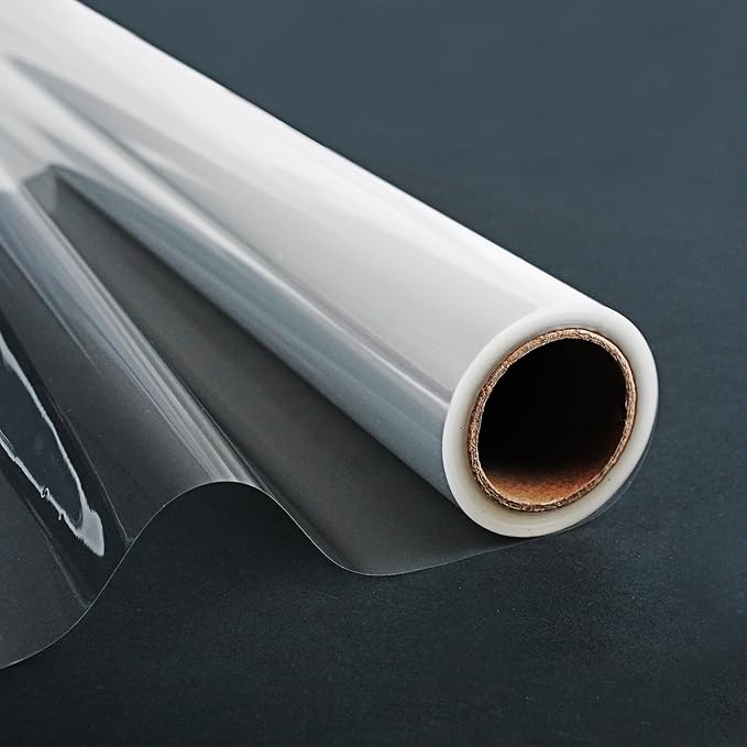 Craft And Party Clear Cellophane Wrap, 30" X 100ft Cellophane Roll, Gift Wrap Roll - Folded