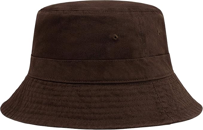 Hot Summer Bucket Hat - Trendy Cotton Sun Hat for Beach, Golf, Fishing - Fun Outdoor Vacation Boonie for Men and Women