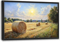 Farmhouse Wall Art Rustic Farm Pictures Wall Decor Large Country Nature Landscape Canvas Prints Painting Framed Artwork Home Decoration for Dining Room Kitchen Living Room Office 36"x24"