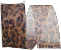 Reliant Ribbon Cheetah Sheer Ribbon, 1-1/2 Inch X 20 Yards, Multi
