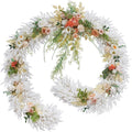 9FT Wedding Arch Flower Garland, Handmade Wedding Table Decorations,Head Table Floral Decor for Noble and Charming Wedding Ceremony