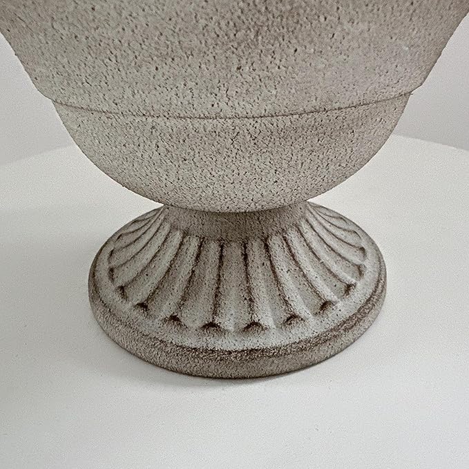 Flower Urn Vase,Trumpet Planter,Metal Vase Nordic Metal Flowers Urn Planter for Anniversary Ceremony Party