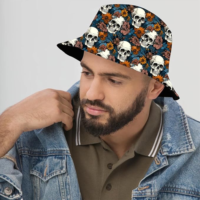 Bucket Hat Unisex for Men Women Funny Fashion Fishing Hat Cute Fisherman Cap