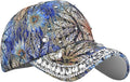 Bling Baseball Caps for Women, Rhinestone Summer Flower Baseball Hat, Adjustable Spring Fall Denim Sequin Jean Hat