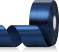 30 Yards Navy Blue Ribbon 1-1/2 Inch, Dark Blue Satin Ribbon for Gift Wrapping, Flower Bouquet, Crafts, Hair Accesories, Christmas, Wedding and Birthday