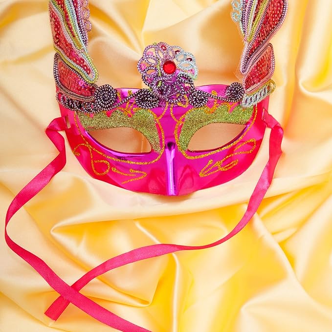 LIUYAXI Hot Pink Satin Ribbon, Double Faced 5/8" X Continuous 25 Yards Ribbons Perfect for Gift Wrapping Bows Bouquet Wedding Craft and More