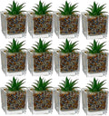 12pcs Square Glass Vases for Centerpieces, 3.15" Clear Short Glass Vase Cube Plant Terrarium, Candle Holder for Wedding Centerpiece, Office Decorations, Home Décor, Parties