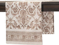 Maison d' Hermine Table Runner 100% Cotton Double Layer Table Runners 108 inches Long for Thanksgiving Christmas Decorations Home Kitchen Dining Party Wedding (Allure, 14.5" x 108")