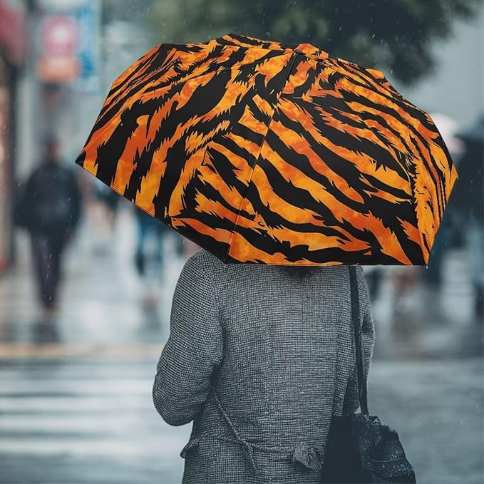 Umbrellas for Rain Lightweight Travel Umbrella 42" Canopy UV Protection Sun Umbrella Windproof Compact Umbrellas