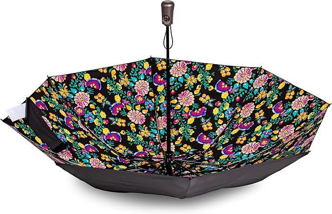 Totes Reverse Close Folding Inbrella with Auto Open Close and Compact