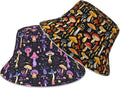 Bucket Hat Double-Side-Wear Reversible Sun Hat Beach Travel Hiking for Women Men