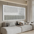 Canvas Wall Art Decor Oversize Canvas Wall Art For Living Room Abstract Art Black and White Wall Art Decor Abstract Modern Wall Art Prints Large Art Work For Walls Home Office Wall Decor 35"X70"