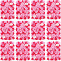 12pcs 24" x 16" Artificial Flower Wall Panel Background,3D Dark Pink Silk Dahlia Rose Flowers Wall Backdrop for Wedding Party Event Photo Backdrop Wall Decor (Type 1)