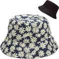 XYIYI Cute Bucket Hat Beach Fisherman Hats for Women, Reversible Double-Side-Wear