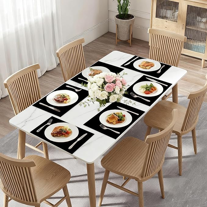 Big Foot Forest Placemats Set of 6,Washable Kitchen Dining Linen Table Mats for Home Party Dinner Indoor Outdoor 12x18Inch