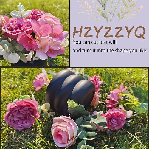 2 Pack Artificial Peony Flowers, Silk Peonies Flowers Fake Peonies Artificial Flowers Peonies Hydrangea Bouquet for Centerpiece Table Wedding Party Home Decor (2, Rose + Pink)