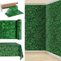 Tatuo 1 Roll 54 Inch x 100 Feet Jumbo Green Leaves Photography Leaf Backdrop 3D Waterproof Tree Leaves Background Photo Booth Prop Green Leaf Tablecloths for Baby Shower Birthday Party Decoration