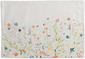 Maison d' Hermine Placemats Set of 2 100% Cotton Washable Cloth Place Mats, Reusable Table Mats for Kitchen Dining Decoration, Party, Wedding, Restaurant Spring/Summer (Colmar, 13" x 19")