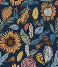 Blue Wallpaper Peel and Stick,Vintage Boho Floral Contact Paper, 17.5" x 393.7" Retro Paisley Flower Botanical Wall Paper Self Adhesive Removable Waterproof for Bathroom Shelves Cabinet Table Decor