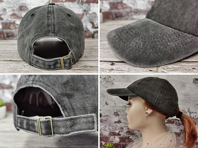 Hepandy Embroidered Palm Tree Hats