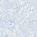 Heroad Peel and Stick Wallpaper Light Blue Floral Contact Paper 17.3''x196'' Boho Wall Paper Modern Removable Self Adhesive Wallpaper for Bedroom Bathroom Kitchen Cabinet Decor Waterproof Vinyl Roll