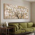 Canvas Oversized Wall Art Decor Large Wall Art For Living Room Framed Yellow Wall Art Prints Tree of Life Wall Art Canvas Art Wall Decor Artwork For Walls Modern Bedroom Office Decor 29"x58"