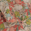 Aimyoo Kraft Floral Wrapping Paper Roll - Jumbo Roll - 30 Inch x 33 Feet - All Occasion Vintage Flower Gift Wrap Paper for Mother's Day Wedding Birthday Bridal Shower